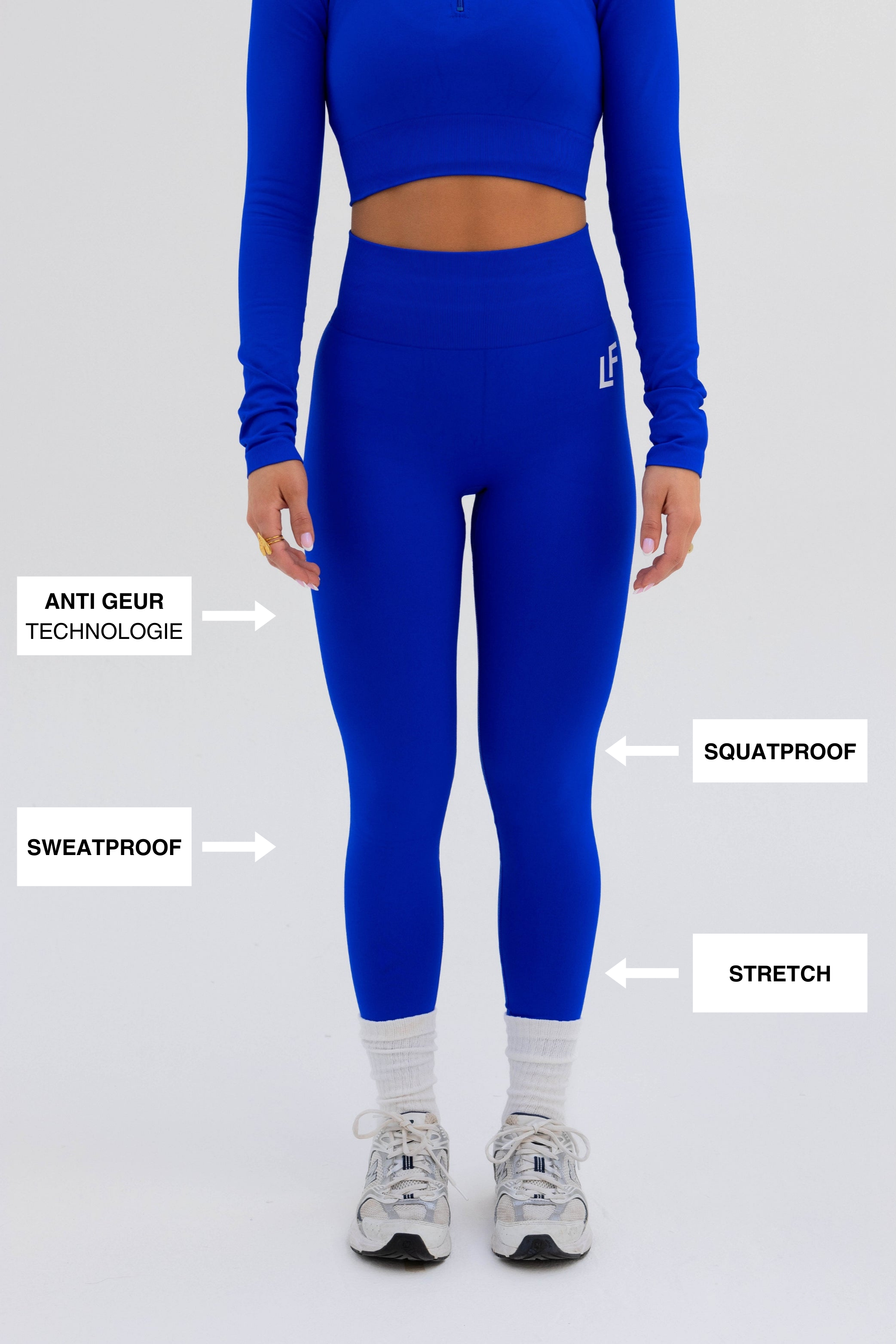 Kion Seamless Leggings Royal Blue