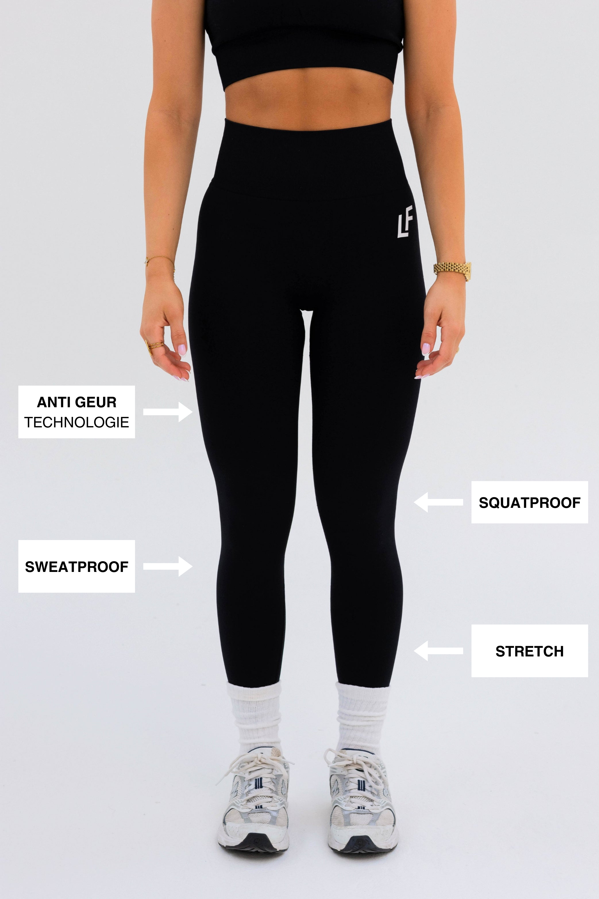 Kion Seamless Leggings Black