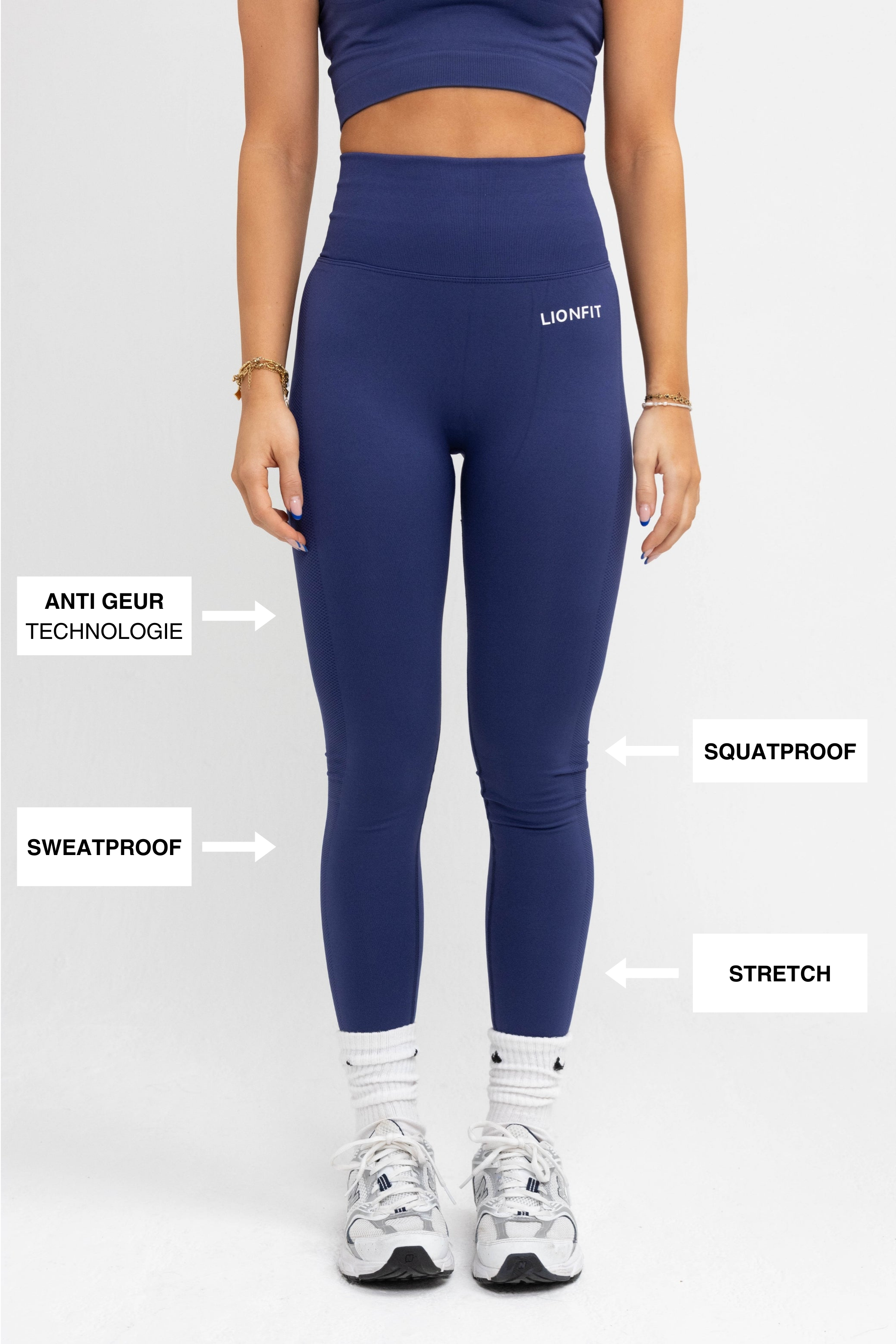 Nala Seamless Leggings Blue