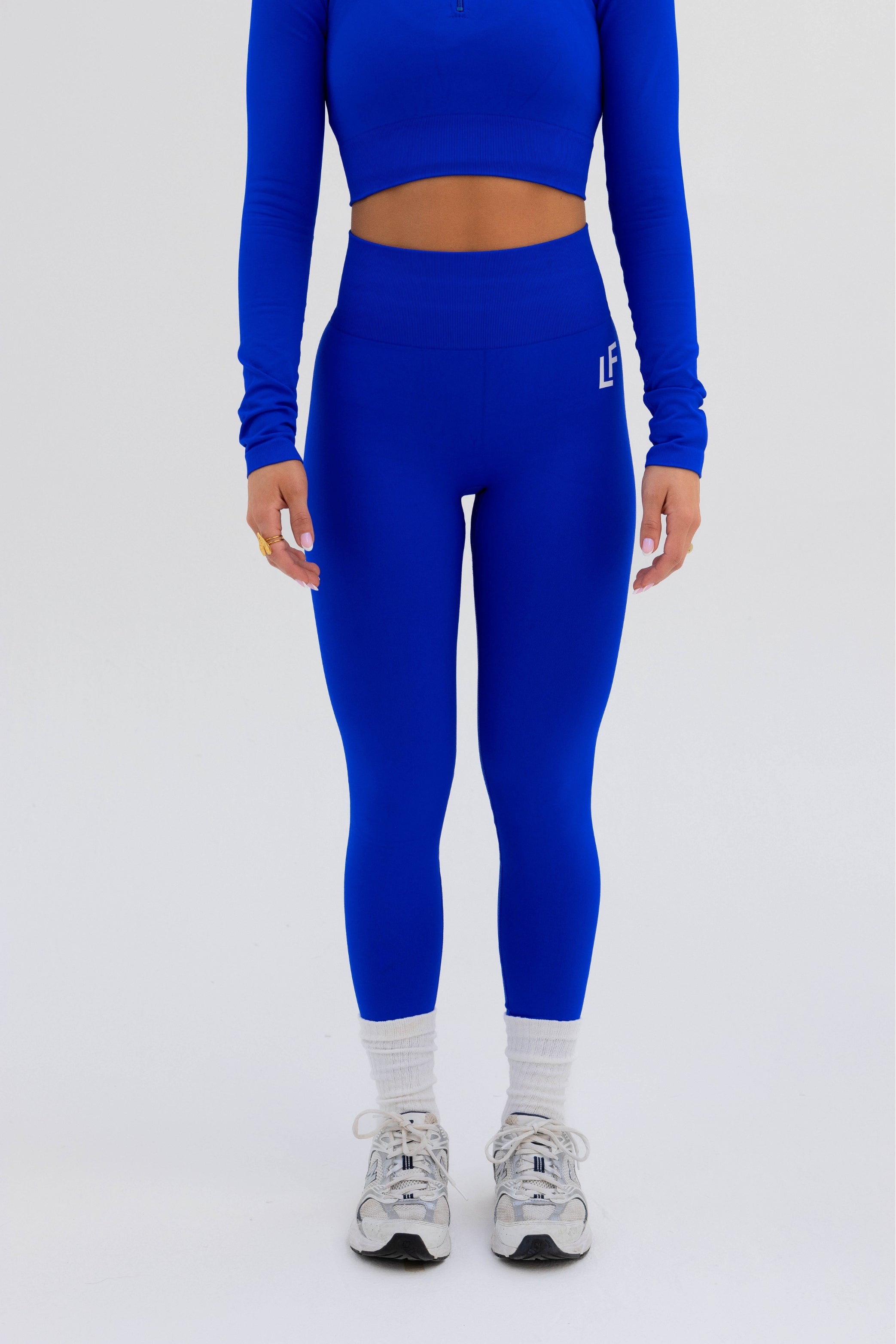 Kion Seamless Leggings Royal Blue - Lionfit 