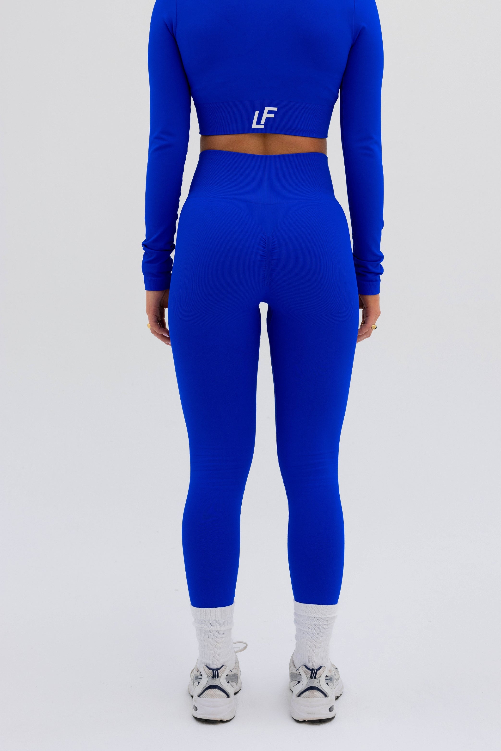 Kion Seamless Leggings Royal Blue - Lionfit 