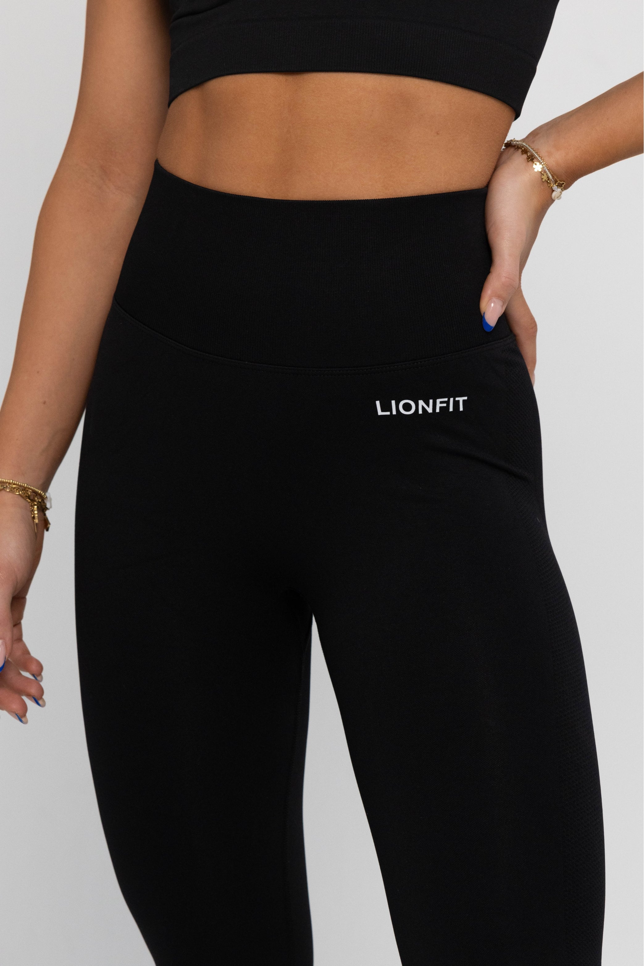 Lionfit Nala Seamless Leggings Black 