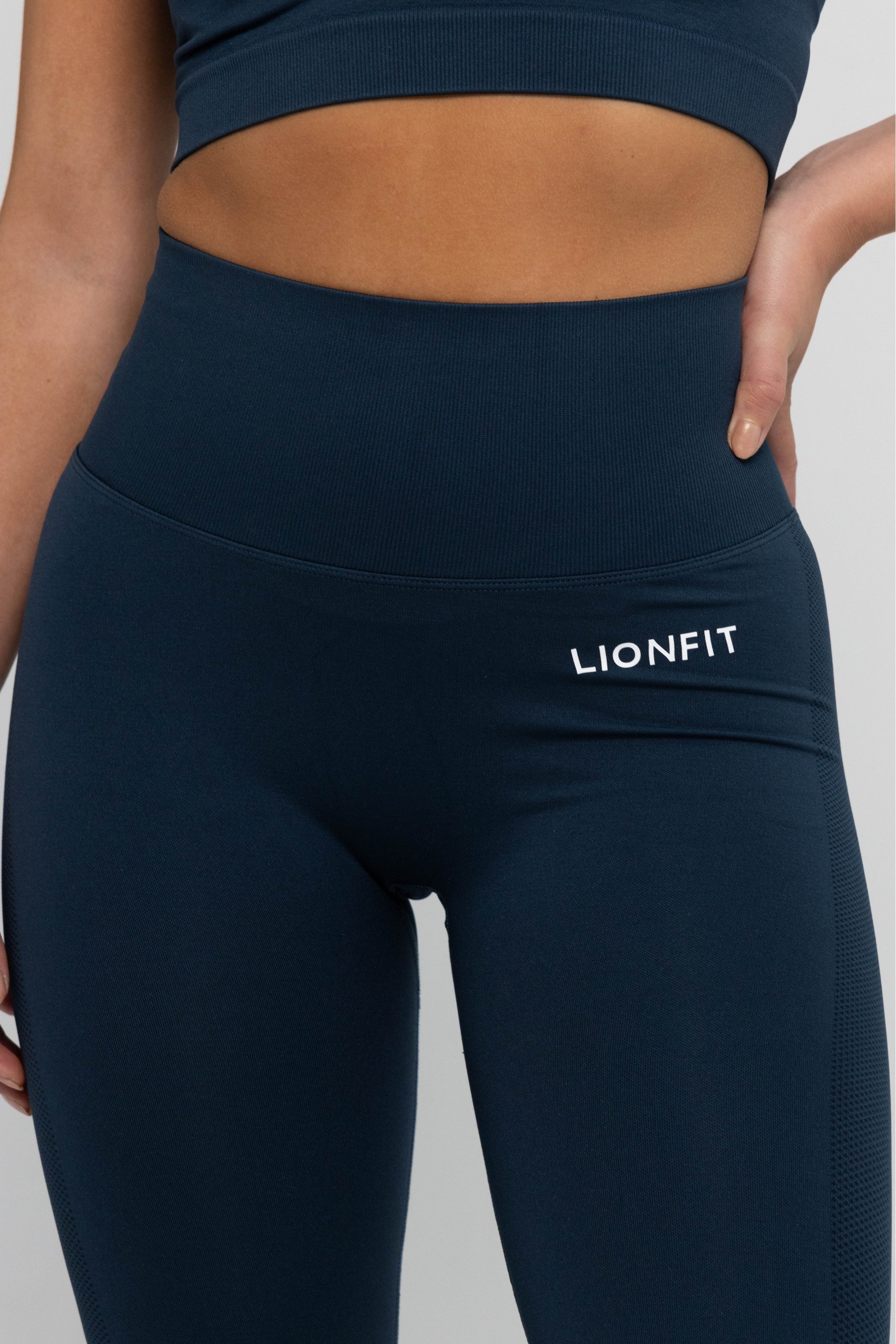 Lionfit Nala Seamless Leggings Dark Green 