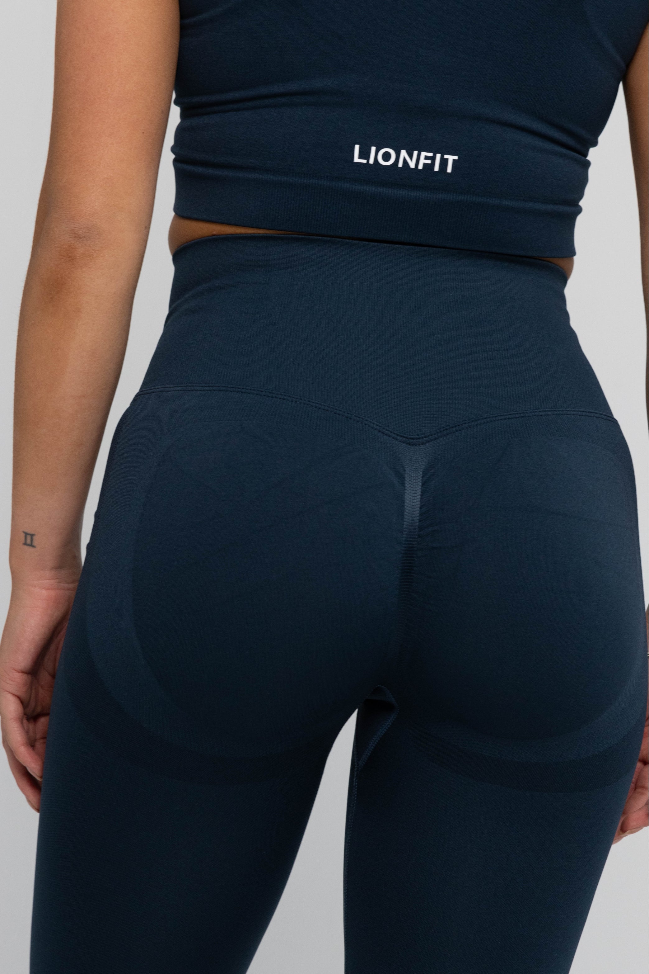 Lionfit Nala Seamless Leggings Dark Green 